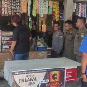 Gempur Rokok Ilegal, Satpol PP Bondowoso Razia Rokok Ilegal