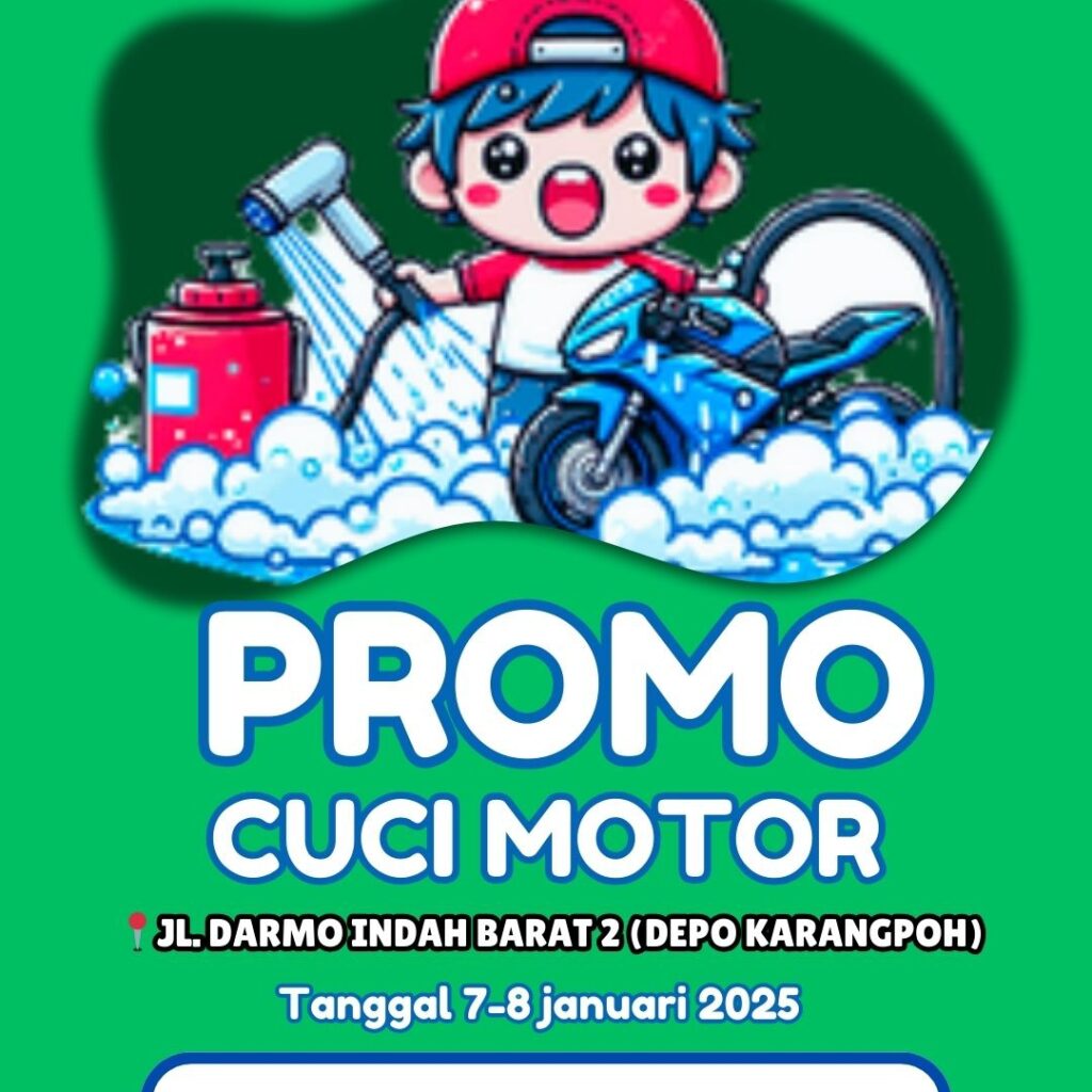 Sapura Membuka Usaha Cuci Motor Untuk Meningkatkan Kemandirian Ekonomi Organisasi