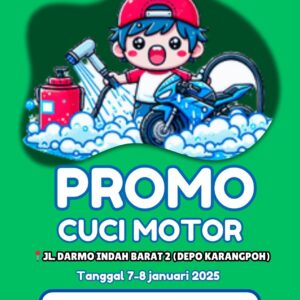 Sapura Membuka Usaha Cuci Motor Untuk Meningkatkan Kemandirian Ekonomi Organisasi