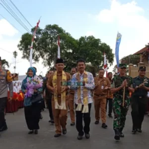 Kunjung Lapang Tim Penilai Lomba Kampung KB di Bogoarum