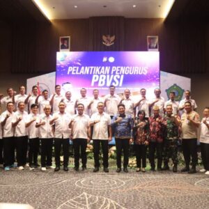 Kapolda Jatim Lantik Pengurus PBVSI Kabupaten Sidoarjo Masa Bhakti 2024-2028