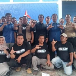 Pegiat Desa Datangi Kantor DPC Demokrat Pacitan, Dukung Wiwit BG Menjadi Cawabup