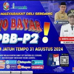 Kesadaran Masyarakat Membayar Pajak, Kunci Utama Pembangunan di Deli Serdang