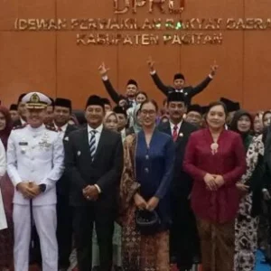 45 Anggota DPRD Pacitan Resmi Dilantik, Partai Demokrat Kuasai Kursi Parlemen