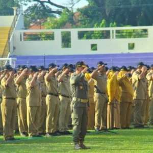 Pemkot Madiun Gelar Apel Siaga Sukseskan Pilkada 2024