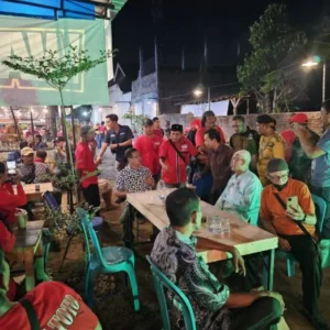 Calon Bupati dan Wakil Bupati Tulungagung Nomor 3 Ngopi Bareng Relawan