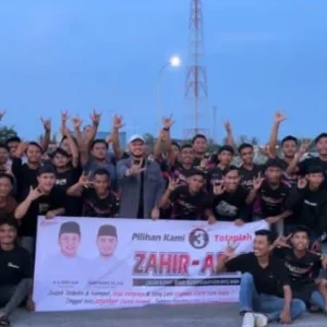 Aslam Sapa Warga Bersama Komunitas Sepeda Motor