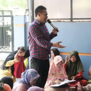 Bertemu Warga, Sujatno Sampaikan Program Halo Juara