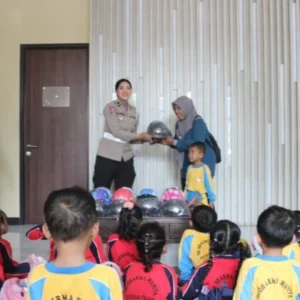 Satlantas Edukasi Tertib Lalu Lintas Sejak Dini