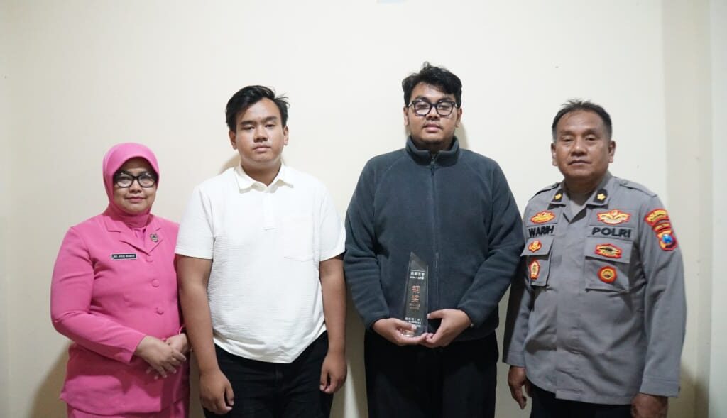 Putra Polisi Sidoarjo Raih Medali Perunggu di Yifeng 3D Mapping Competition 2024