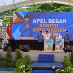 Apel Besar Korpri, Wali Kota Madiun Berpamitan