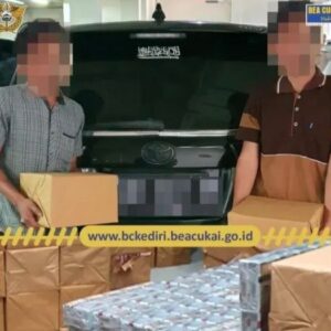 302.000 Batang Pengiriman Rokok Ilegal Berhasil Digagalkan Petugas Bea Cukai Kediri Di Rest Area Astra Tol Jomo
