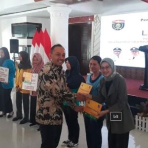 Dinsos Ngawi Launching Penyaluran BLT DBHCHT 2024