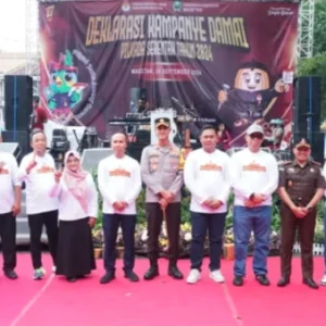 Paslon Bupati Magetan Komitmen Menjaga Pemilu Damai