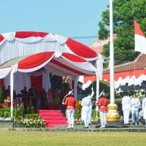 Upacara Peringatan HUT RI ke -79 Pemkab Magetan