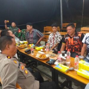 Jaga Kerukunan, Kapolsek Krian Silaturahmi dengan Forum Pemuda Lintas Iman