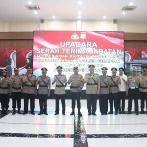 Rotasi Lima Kapolsek di Lingkup Polresta Sidoarjo