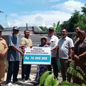 Tingkatkan Kesejahteraan Masyarakat, Pemkab Ngawi bersama PG Soedhono Salurkan TJSP  Untuk Warga Desa Tepas