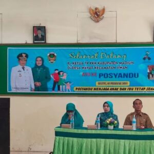 Bulan Timbang , Kades Berharap Desa Wayut Zero Stunting