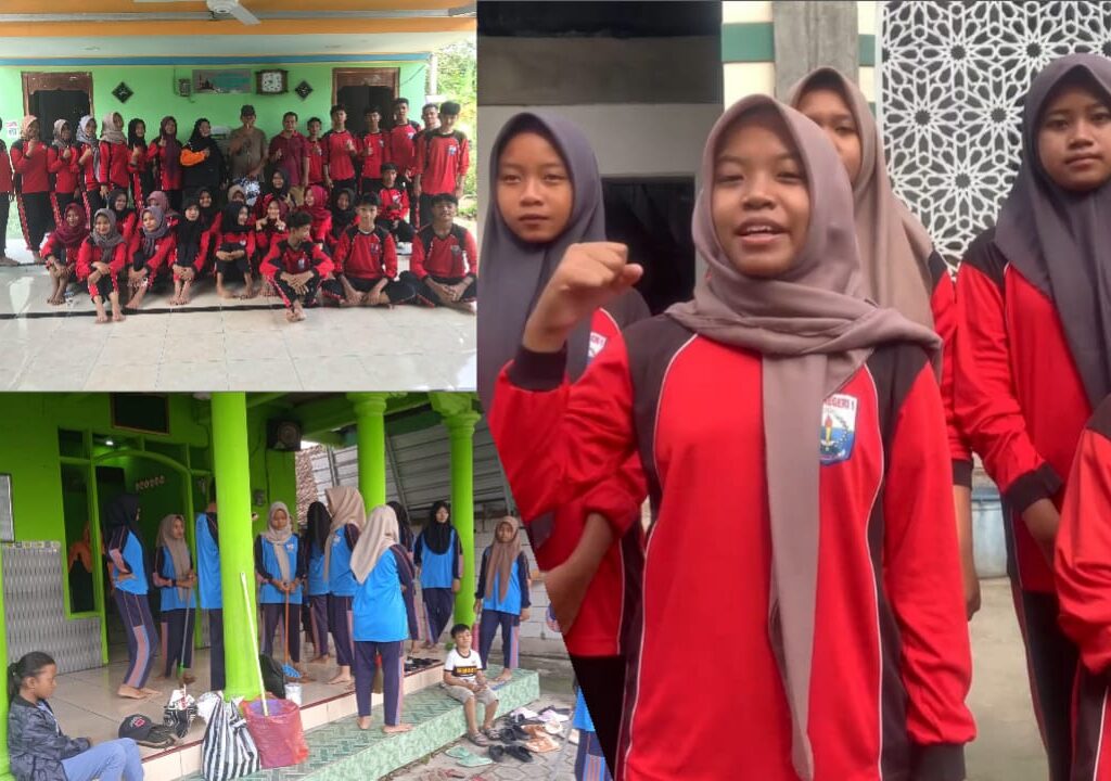 Siswa – Siswi SMPN 1 Karangjati Ngawi Gelar Bakti Sosial Menyambut Ramadhan