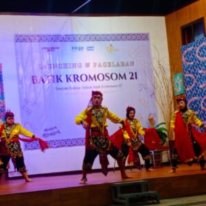 Peluncuran Batik Kromosom 21, Identik Penyandang Down Syndrome