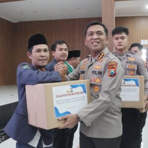Sambut Ramadhan, Polresta Sidoarjo Gandeng Mahasiswa dan OKP Gelar Baksos Presisi