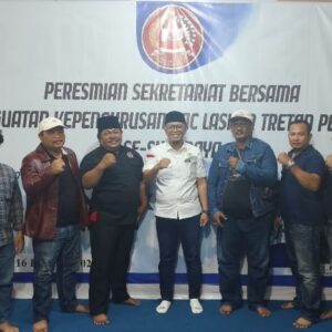 Resmikan Sekretariat Bersama, Laskar Tretan Perjuangan Siap Perjuangkan Hak Rakyat