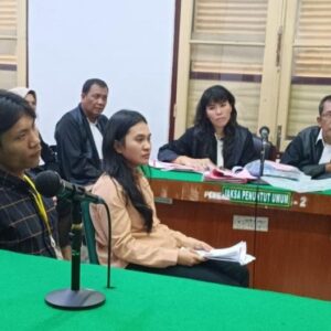 Upaya RJ Sudah Dilakukan , Erika Siringoringo Diduga Memberikan Keterangan Yang Meragukan di Pengadilan