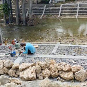 CV Bentang Dimensi, Konsultan Proyek Rehabilitasi Perkuatan Tebing Jembatan Ngaglik Bojonegoro yang Retak