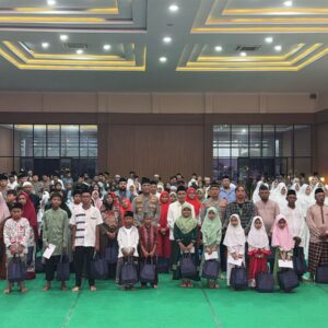 Peringati Nuzulul Quran, Polresta Sidoarjo Buka Puasa Bersama Anak Yatim dan Duafa