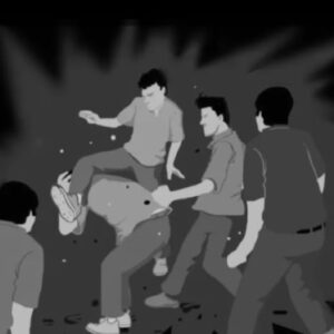 Diduga Oknum Perguruan Silat Mengeroyok Warga Bratang Gede