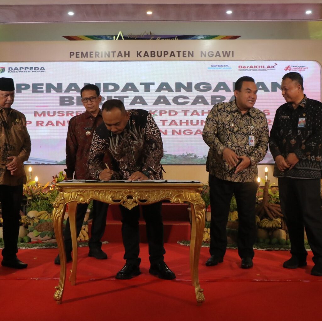 Musrenbang RKPD 2026, Bupati Ngawi, Menjalankan Komitmen Kewilayahan Bersama Terhadap Kemudahan Pelayanan Di Sektor Keamanan, Kenyamanan, Kondusifitas, Dan Infrastruktur.