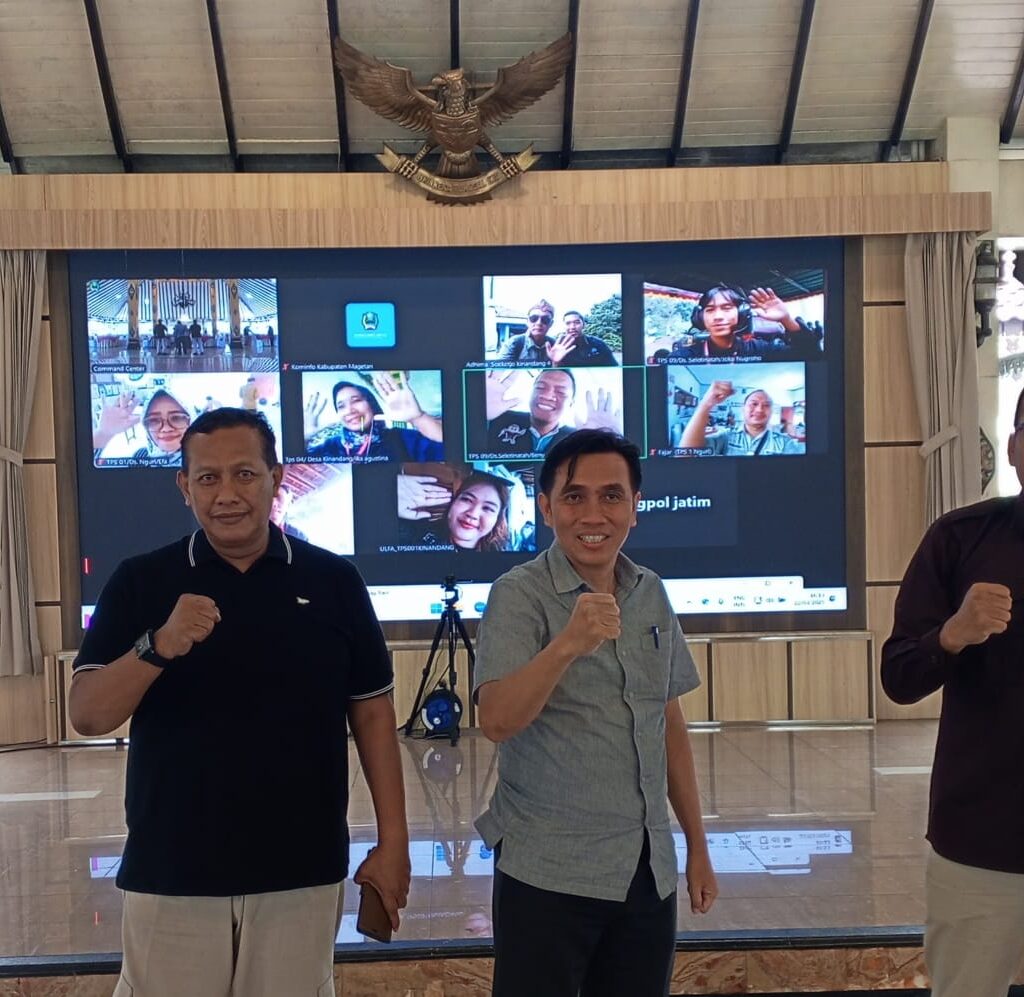 Demi Transparansi, Diskominfo Magetan Live Report Coblosan PSU Pilkada