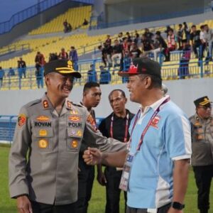 Kapolres Gresik Apresiasi Tertibnya Penonton Laga Semifinal AFC Challenge League Madura United vs Svay Rieng di Gejos