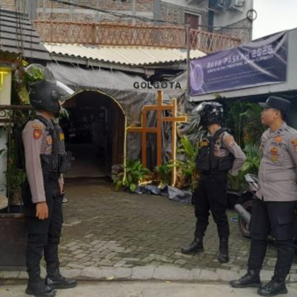 Polres Gresik Siap Siaga Jamin Keamanan Ibadah Paskah di Kabupaten Gresik