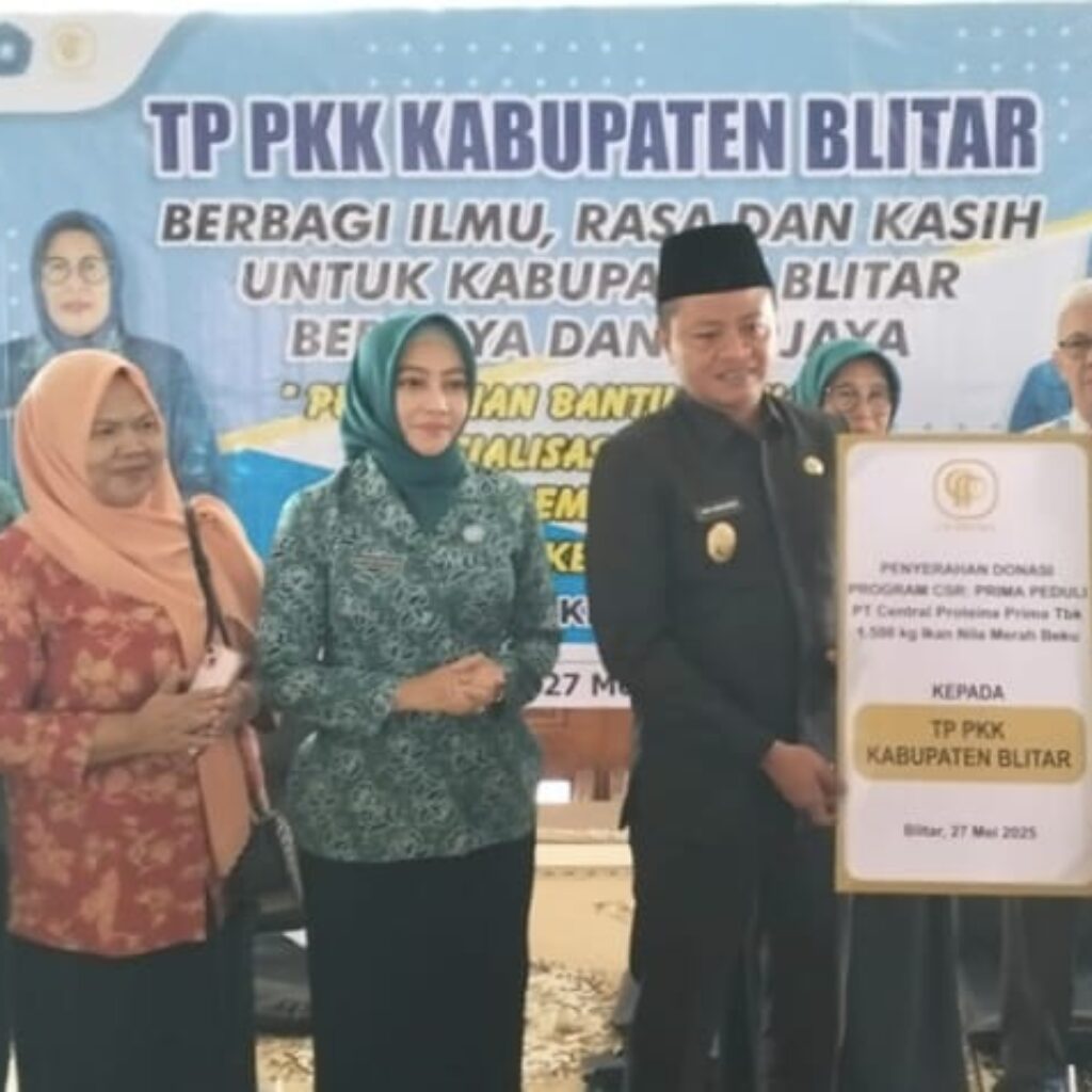Resmi Wakil Bupati Blitar Buka Lomba Masak Ikan Nila Sehat TP PKK Tahun 2025