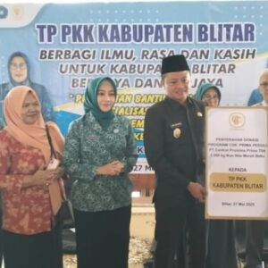 Resmi Wakil Bupati Blitar Buka Lomba Masak Ikan Nila Sehat TP PKK Tahun 2025