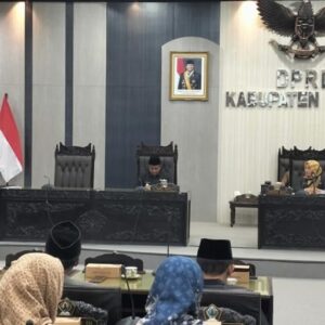 Penyampaian Pandangan Umum Fraksi Terhadap RPJMD 2025–2029,Dalam Paripurna DPRD Kabupaten Blitar.