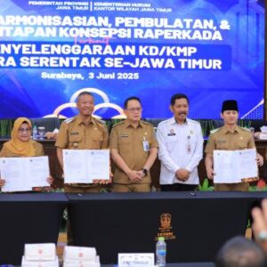 SAH! Payung Hukum Koperasi Merah Putih di Daerah Jatim Selesai Harmonisasi, Bisa Segera Diundangkan oleh Daerah