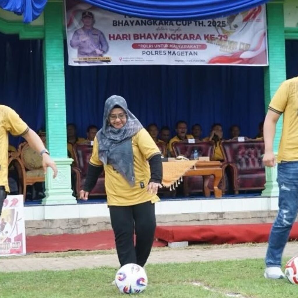 Peringati Hari Bhayangkara ke -79, Polres Magetan gelar Turnamen Bhayangkara Cup 2025