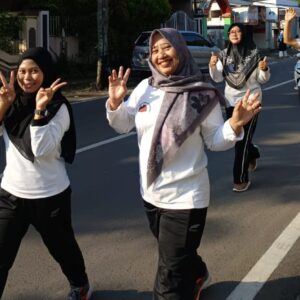 Dispussip Bojonegoro Perkuat Soliditas dan Imunitas Melalui Jalan Santai Bersama