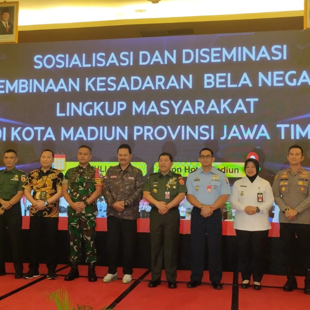Sosialisasi Dan Diseminasi Pembinaan Kesadaran Bela Negara Lingkup Masyarakat Kota Madiun
