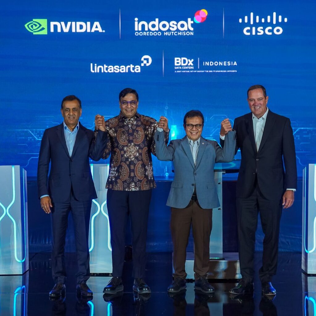 Komdigi Prakarsai AI Center of Excellence Bersama Indosat, Cisco, dan NVIDIA untuk Perkuat Daya Saing AI Nasional