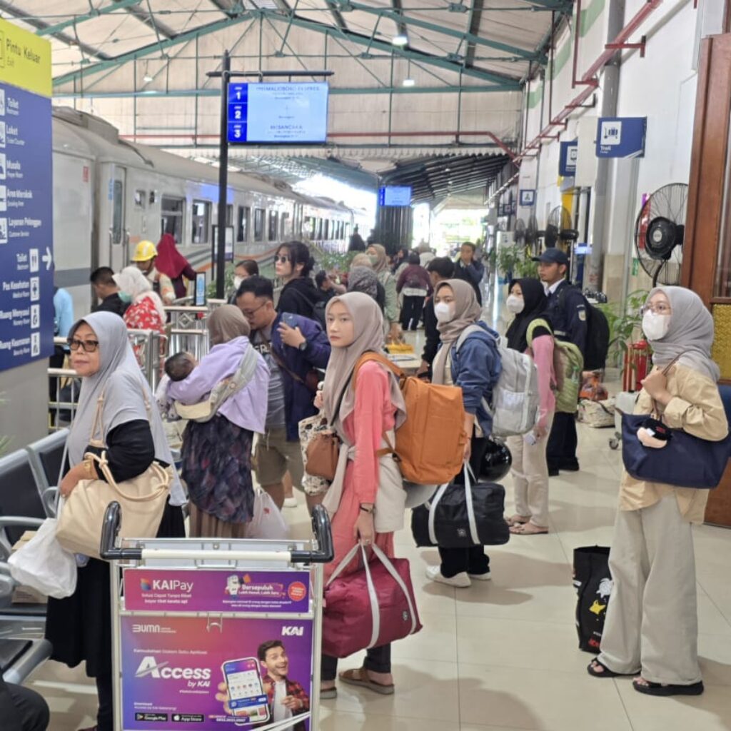 Libur Sekolah 2025, Stasiun Madiun Catat 41 Ribu Penumpang Diberangkatkan