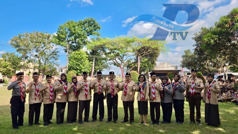 Apel Hari Pramuka Ke 64 Tahun 2025 Di Kota Blitar, Teguhkan Semangat Kolaborasi Untuk Ketahanan Bangsa