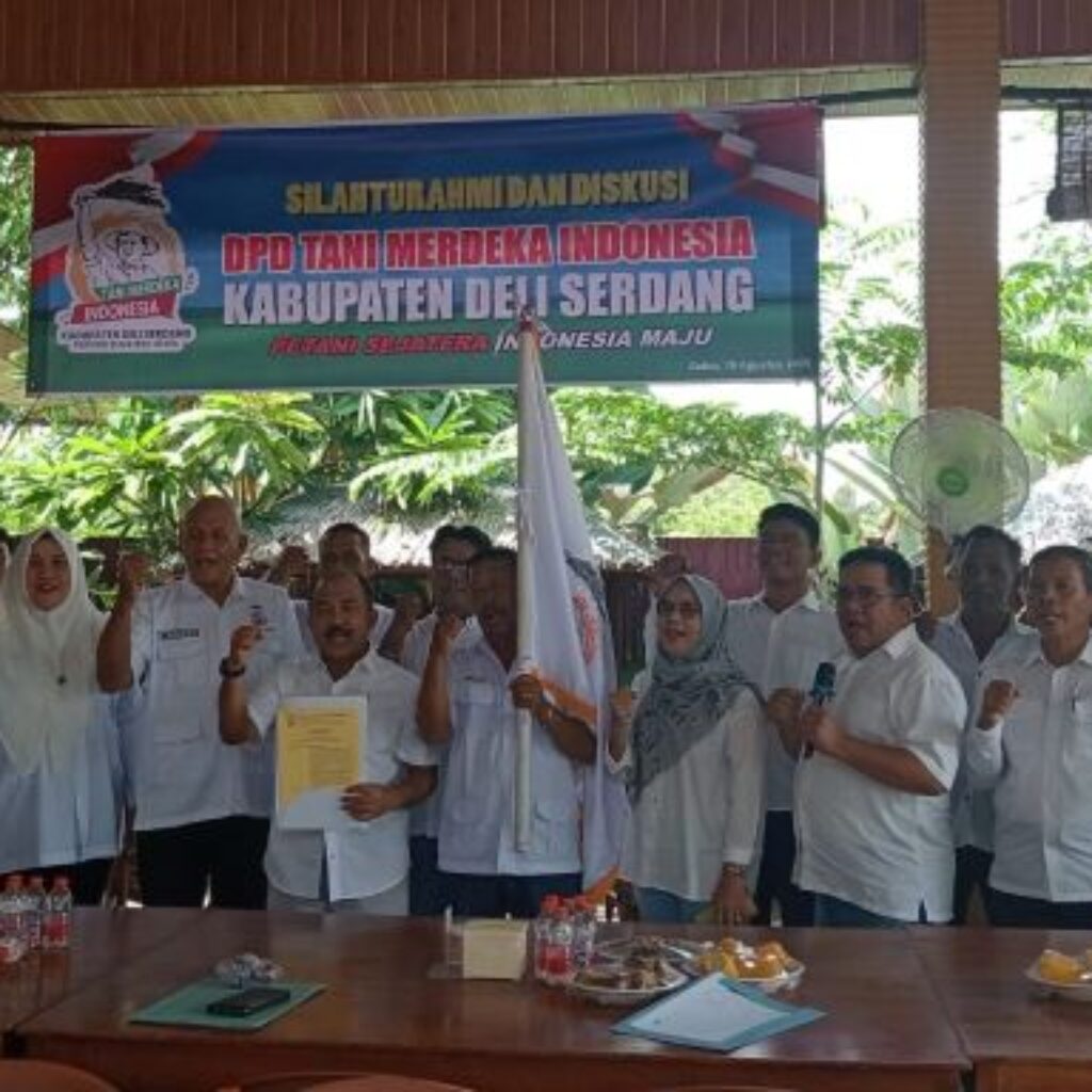 Kukuhkan Pengurus, Tani Merdeka Deli Serdang Siap Majukan Kesejahteraan Petani Lokal