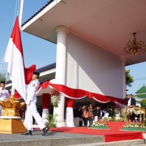 Pemkab Ngawi Gelar Upacara Hut Ke-80 Republik Indonesia Berlangsung Khidmat