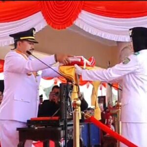 Menjadi Inspektur Upacara Peringatan HUT ke -80 RI, Ini Pesan Penting Wali Kota Madiun