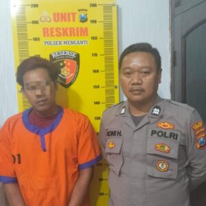 Polsek Menganti Tangkap Pelaku Curanmor Beraksi di Enam TKP