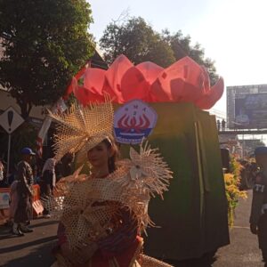 Usung Tema “Dewi Sri Penjaga Magetan Gemah Ripah Loh Jinawi”, SMADA Meriahkan Pawai Budaya Magetan